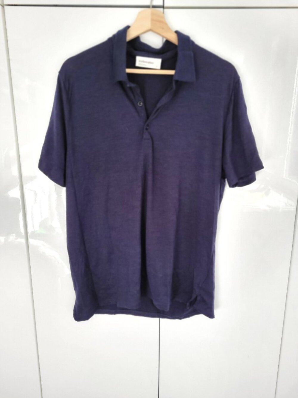 Men's Icebreaker Polo Shirt Navy Size L